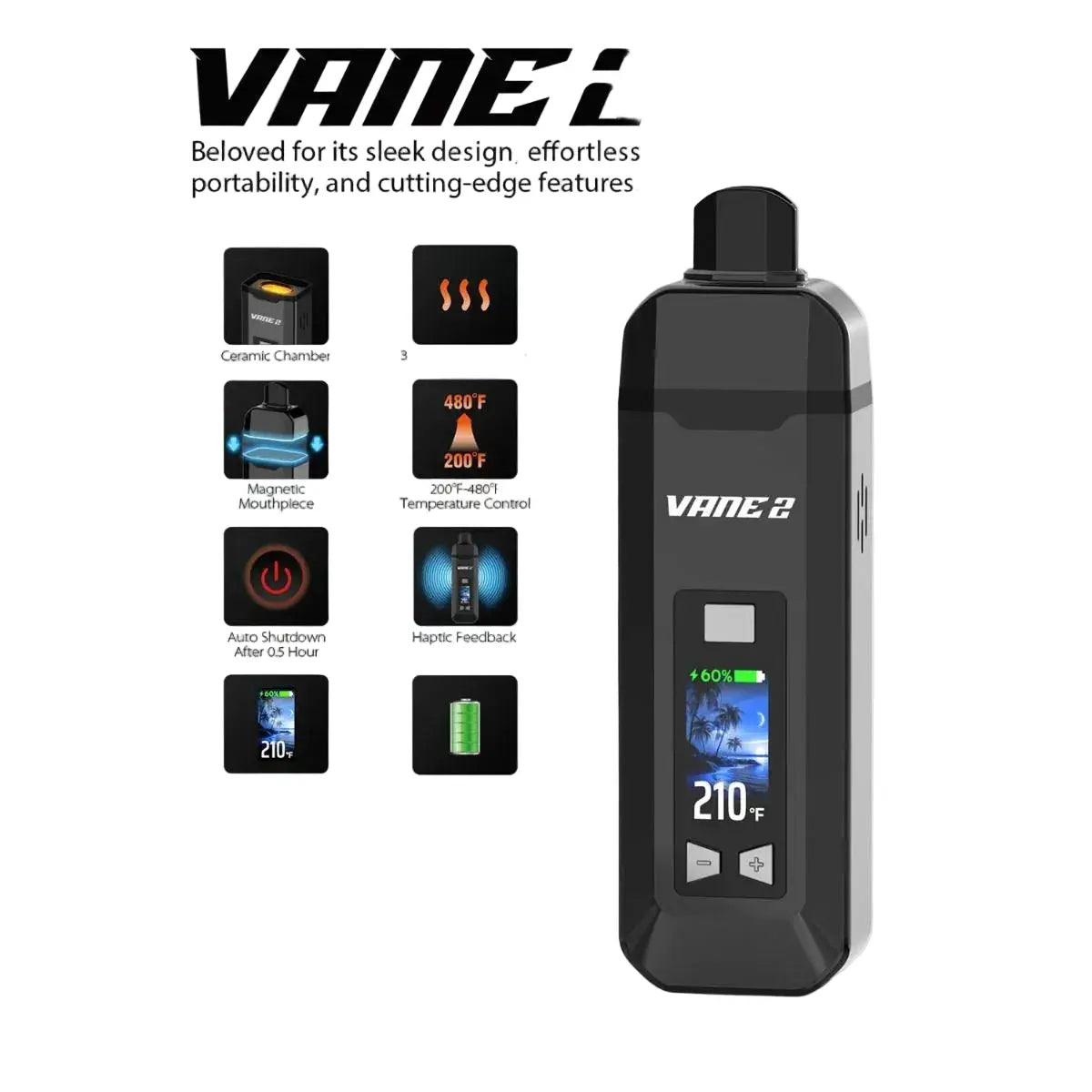 YOCAN VANE 2 PORTABLE VAPORIZER