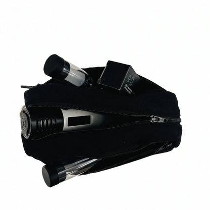 Black carrying pouch for vaporizer 