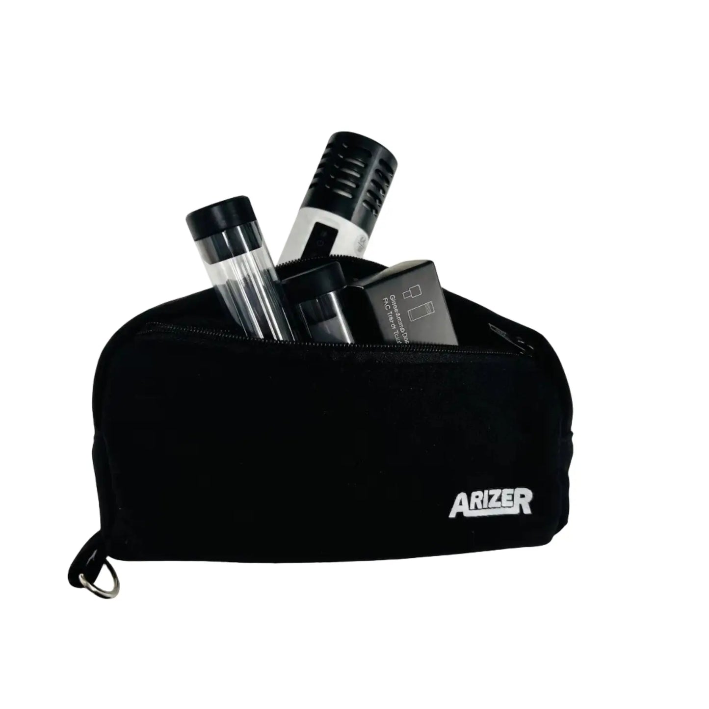 Black carrying pouch for vaporizer 
