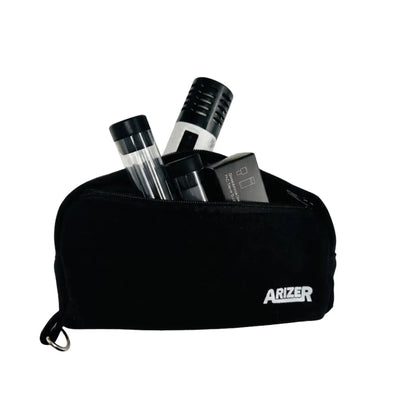 Black carrying pouch for vaporizer 