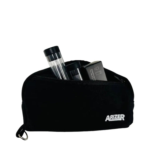 Black carrying pouch for vaporizer 