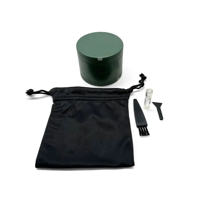 CERAMIC ULTRA 4PC 60MM GRINDER - JUNGLE GREEN