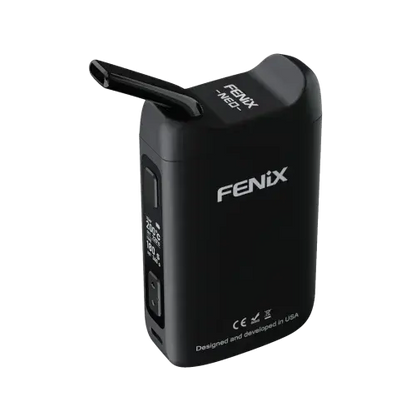 Black Fenix Neo device Isometric View on a white background