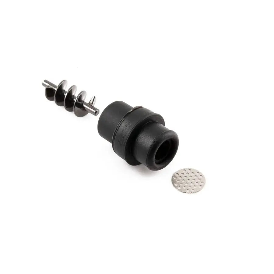 Spiral, silicone, and mesh insert for Grenco medical elite device