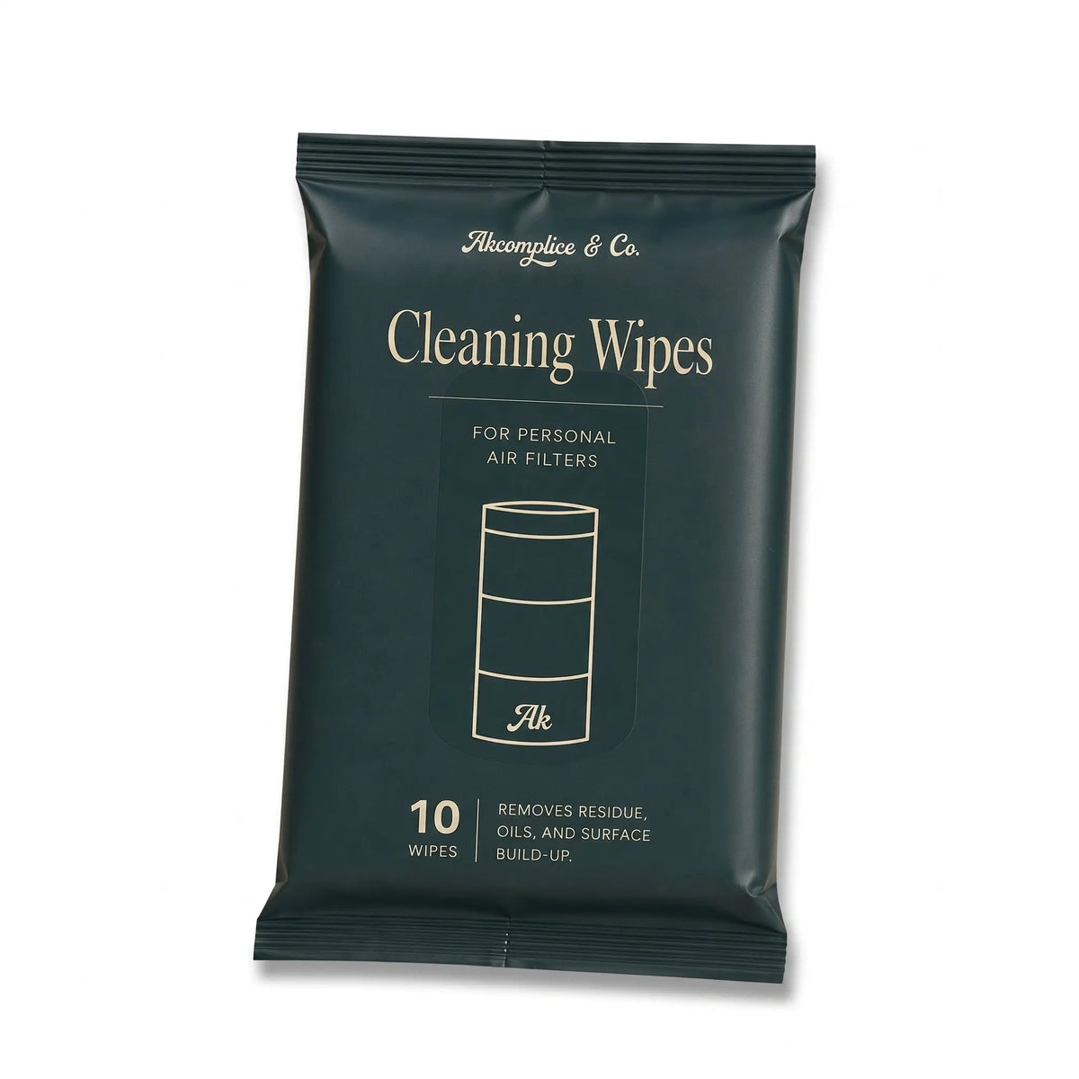 AKCOMPLICE AIR FILTER CLEANING WIPES 10 PACK