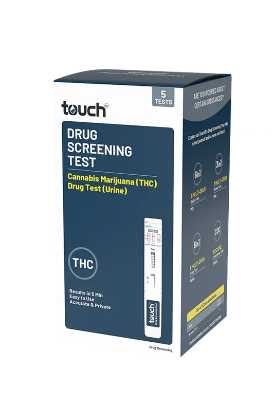 TOUCHBIO DRUG SCREENING URINE TEST MARIJUANA 5 PACK