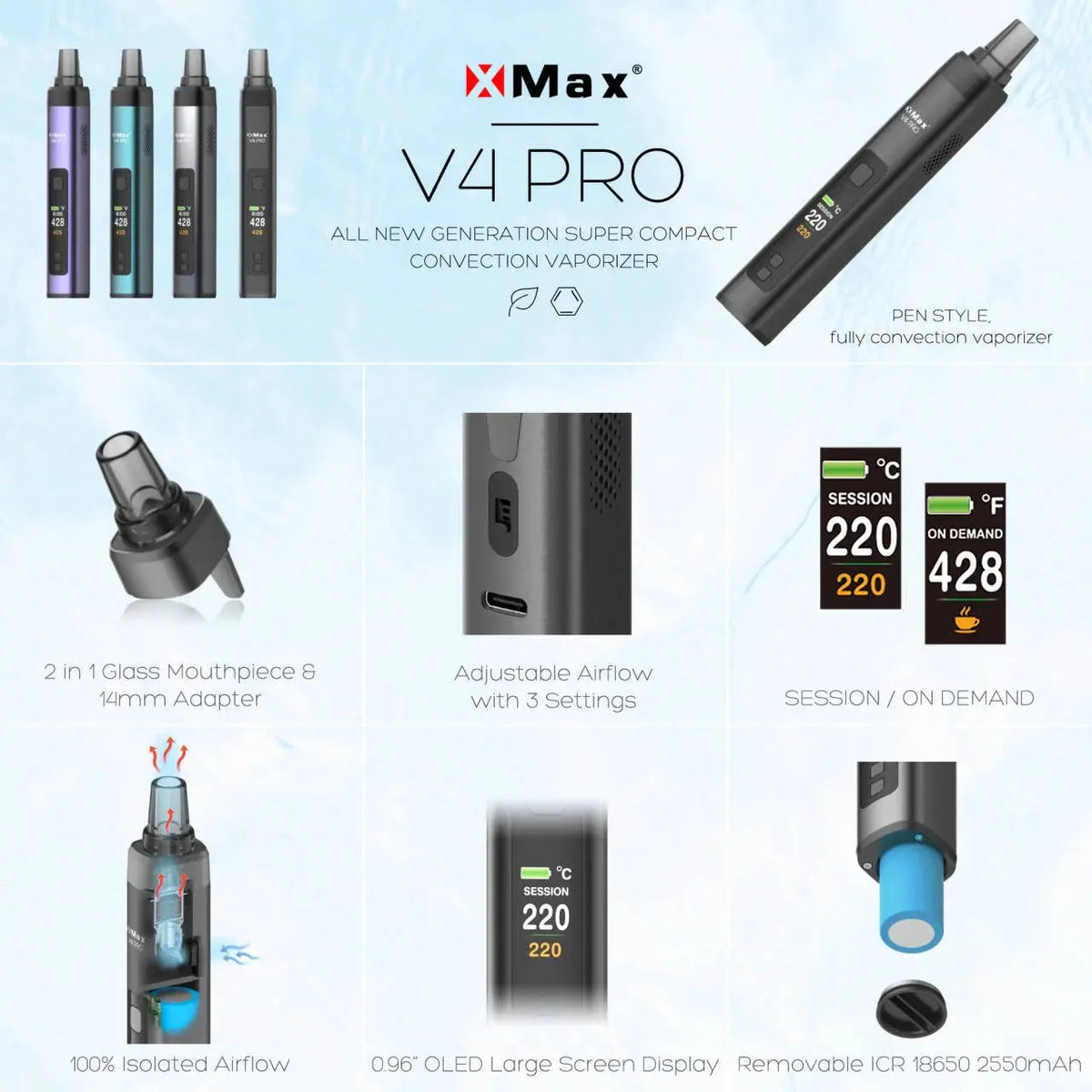 XMAX V4 PRO VAPORIZER Xmax