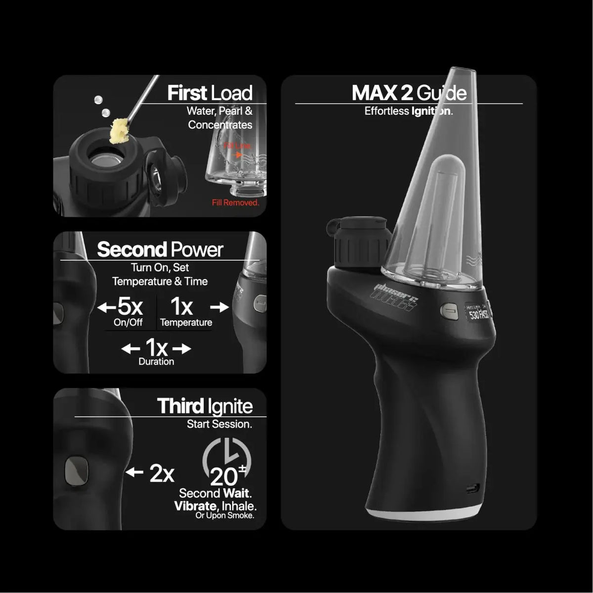 YOCAN PHASER MAX 2 WAX VAPORIZER