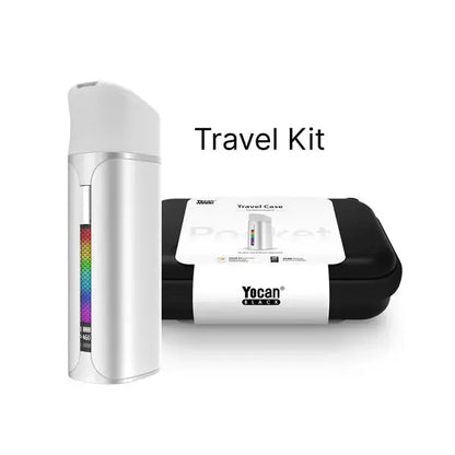 YOCAN BLACK POCKET CONCENTRATE VAPORIZER WITH TRAVEL CASE