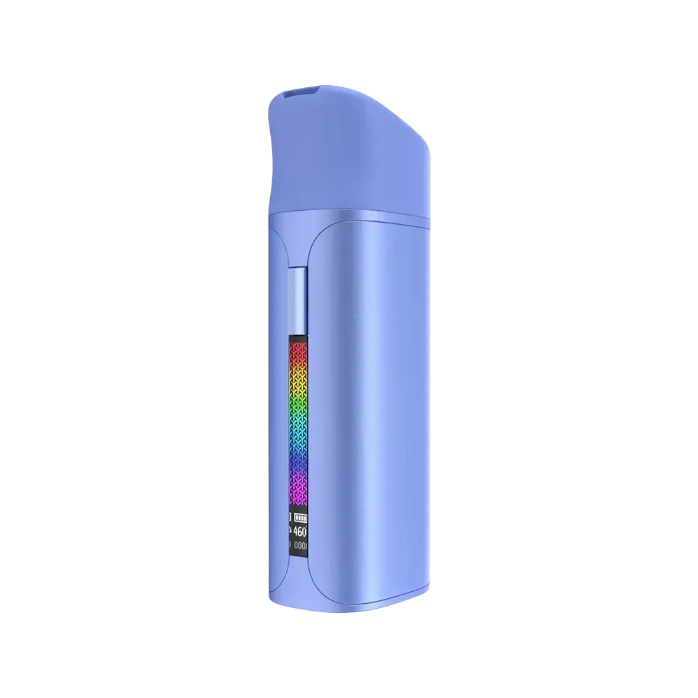 Yocan Pocket Vaporizer Blue Side View 