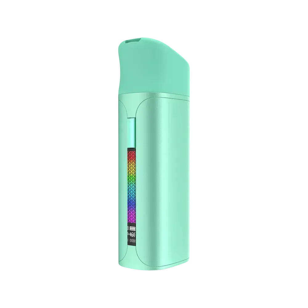 Yocan Pocket Vaporizer Green Side View 