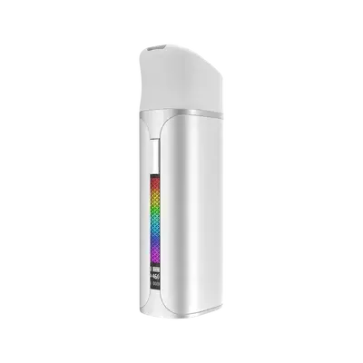 Yocan Pocket Vaporizer Silver Side View 